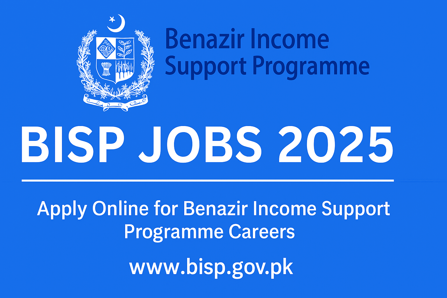 BISP Jobs 2025 Apply Online – All Pakistan