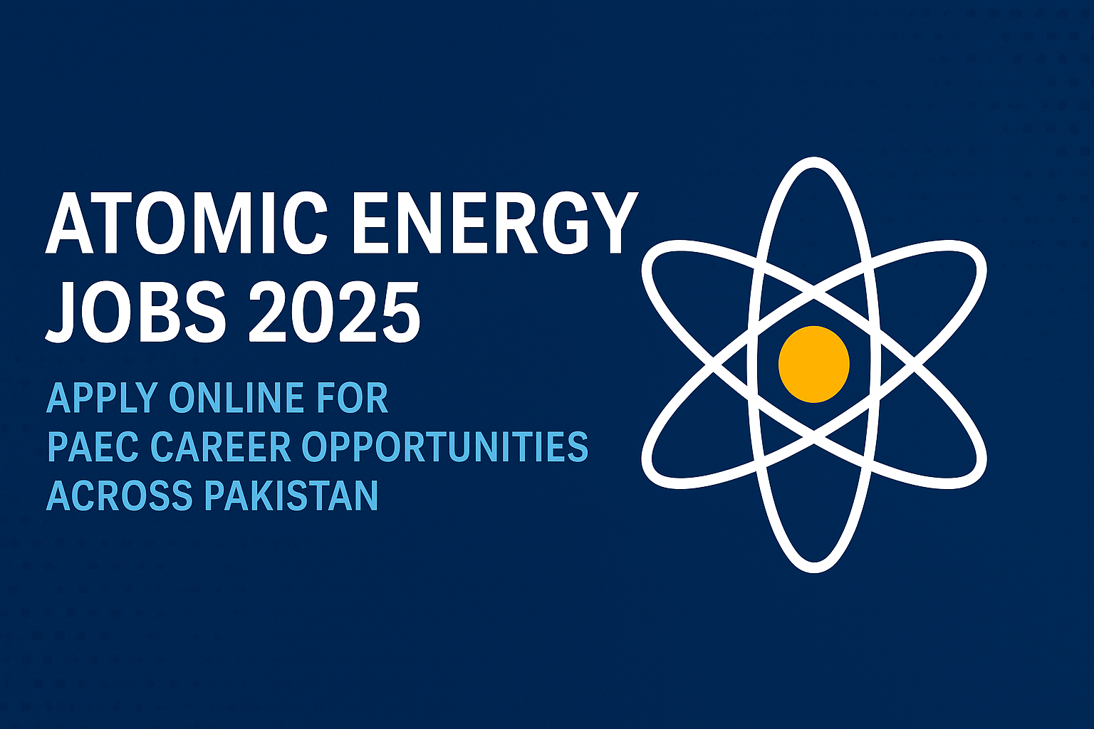 Atomic Energy Jobs 2025 – Apply Online
