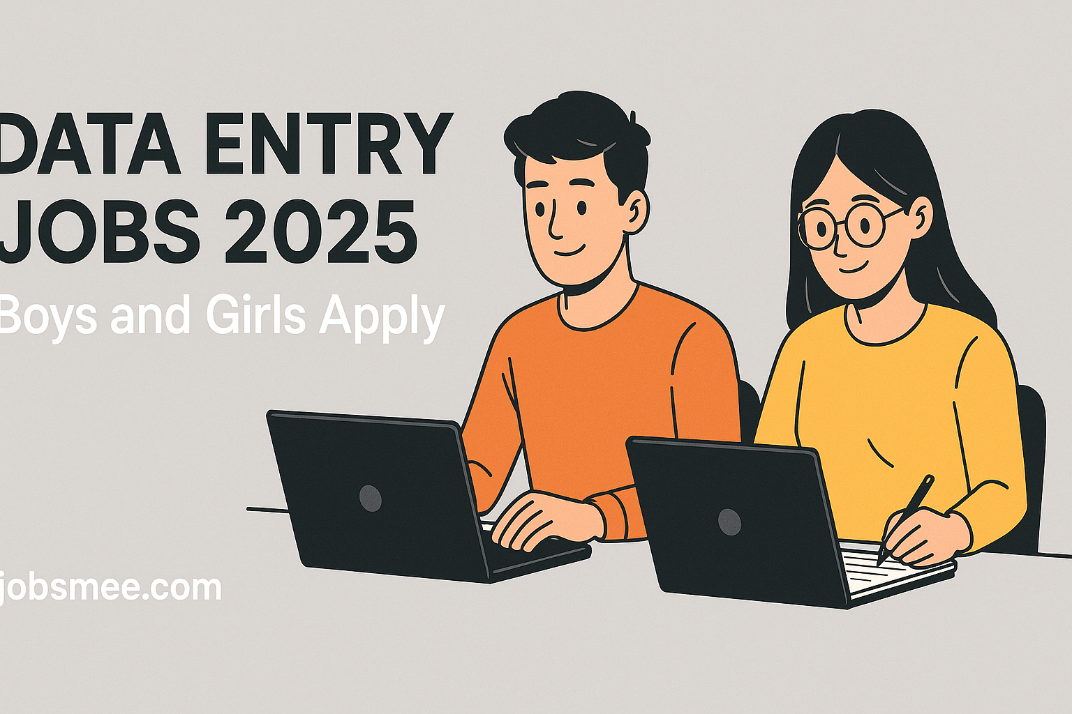 Data Entry Jobs in 2025 | Boys and Girls Apply