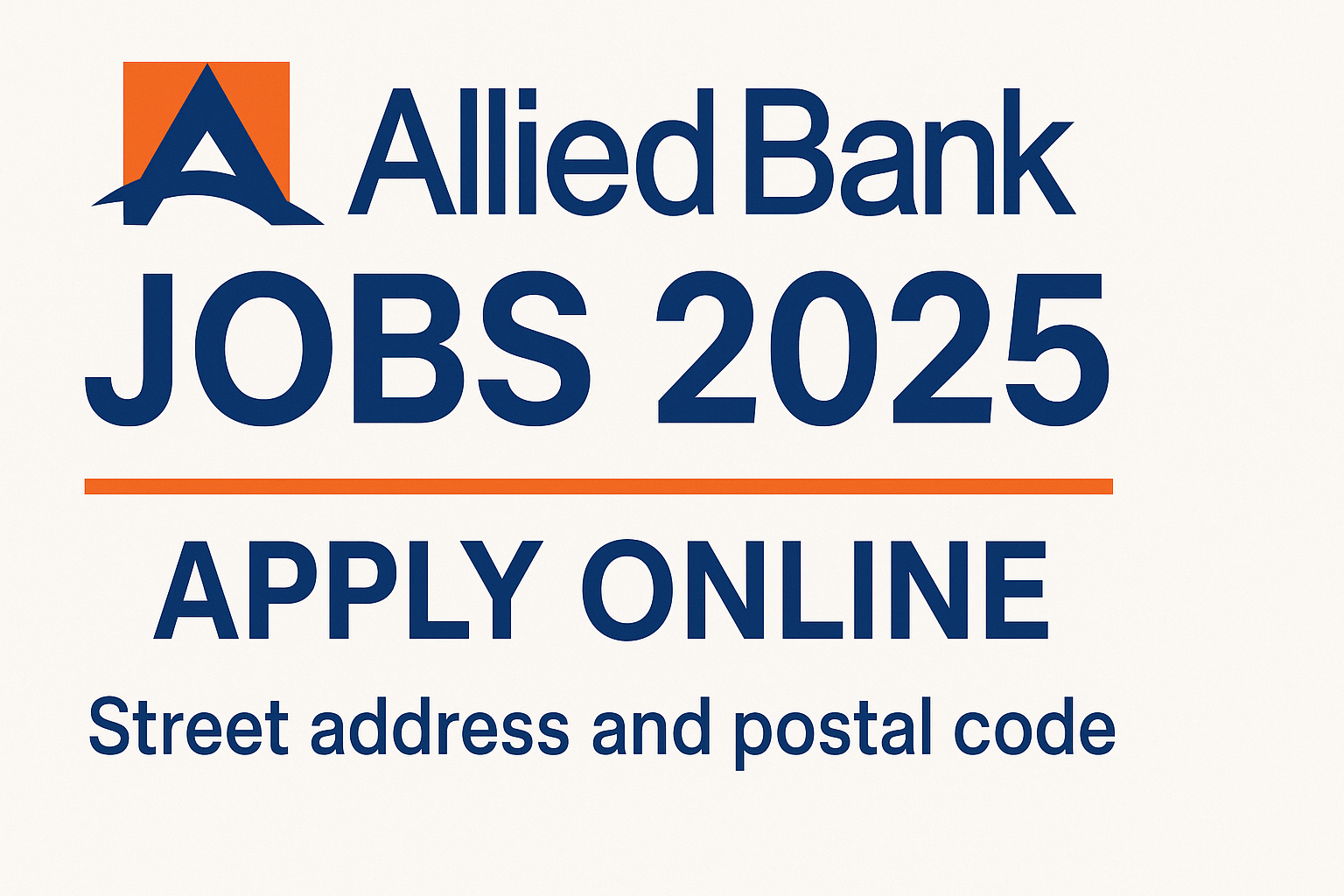 Allied Bank Jobs 2025 – Apply Online