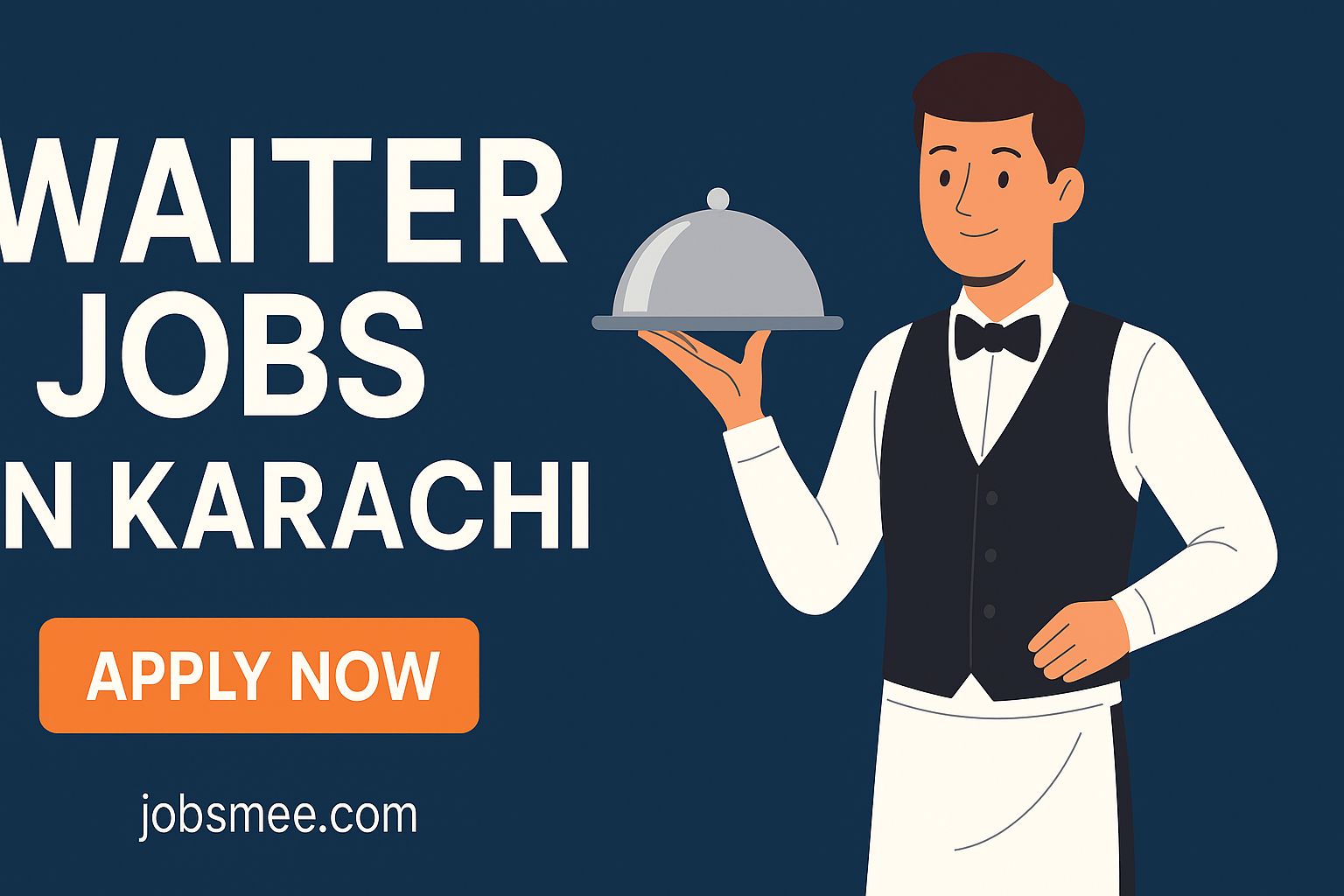 Waiter Jobs 2025 in Karachi – Apply Now