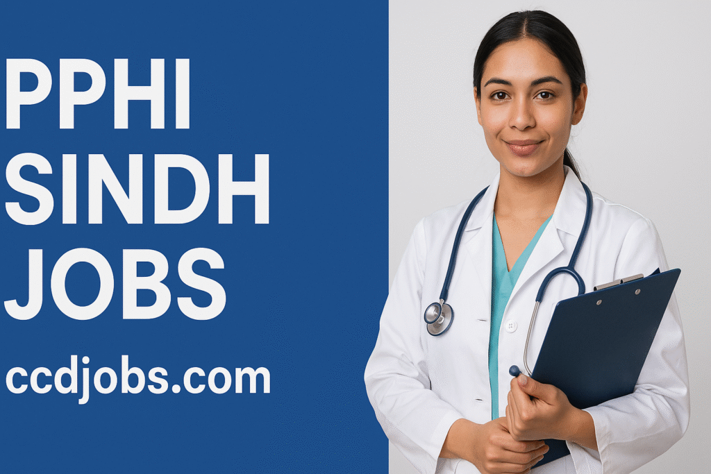 PPHI Sindh Jobs 2025 (128 Posts) Apply Online